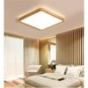 Lámpara de techo para sala de estar de madera maciza al por mayor LED nuevo chino estudio Protección ocular Paquete inteligente para toda la casa Lámparas para balcón y dormitorio