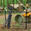 Martelo de Acampamento ao Ar Livre Martelo Multifuncional com Cabo de Borracha Macia Martelo de Acampamento para Barraca Cortina de Teto Martelo de Acampamento à Prova de Vento Extrator de Pregos