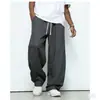 Pantalones Deportivos Casuales Estilo Americano para Hombre de Comercio Exterior Transfronterizo, Nuevos Pantalones Largos Rectos de Pierna Ancha Sueltos para Primavera y Otoño 2025