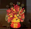 Decoración de Ventana para Año Nuevo 2026 del Caballo Pegatinas Estáticas con el Carácter "Fu" para Puertas de Cristal, Decoraciones y Rituales de Año Nuevo del Festival de Primavera