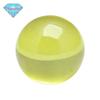 Huagang Gem Round Bead Olive Yellow Zircon Pedra Nua Esférica Bead Gem Set Jóias DIY