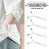Herramienta para fijar el dobladillo de la manga, pinza para acortar el puño de la camiseta de ropa, no requiere costura, no daña la ropa, hebilla de ajuste de broche