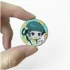 Mini distintivo custom flash duplo 32mm distintivo de película tátil feito sob medida cartoon anime distintivo de pílula conjunto customizado