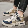 Zapatos Chunky para Hombre Estilo Nuevo Otoño/Invierno 2026 Forrados de Felpa Espesa de Caña Alta de Algodón Moda Versátil Zapatos Deportivos KS8891