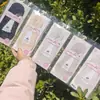 Calcetines Invisibles de Seda de Hielo para Mujer, Verano, Ultra Delgados, Transparentes, Cortables a Medida, con Suela de Algodón, Boca Baja, Silicona Antideslizante, Talón Antideslizante, Tipo Barco