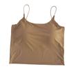 Camisola Ice Silk 702 #, fresca, sin costuras, con espalda hermosa, almohadillas para el pecho incorporadas, apariencia estilizada y cómoda de usar por dentro y por fuera, sujetador tipo tubo.