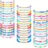 Pulseira de Argila Macia Mais Vendida Transfronteiriça Pulseira de Contas de Arroz Pulseira de Contas de Amizade Taylor Pulseira de Contas de Arroz Letra Inglesa Pulseira de Amizade