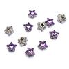 Estrela de Vidro Cristal 10mm Pedra Costurada à Mão DIY Acessórios de Vestuário Sapato Bolsa Miçangas Soltas Estrela de Cinco Pontas Garra Diamante Criativo