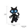 Halloween Transfronterizo Popular Fantasma Animado Mamá Caroline Dibujo Animado Broche Colgante de Llave de Metal Pulsera de Libélula