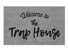 Tapete de entrada para Halloween transfronteiriço estilo fibra de coco tapete decorativo atmosfera de feriado em estoque atacado