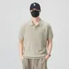 Suéter Estilo Old Money com Gola Reversível e Manga Curta, Verão 2026 Fresco e Refrescante Fashion Versátil Tendência Manga Curta para Jovens