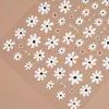 Redanco Nuevo Avión 3D Ins Popular Calcomanía para Uñas Arte de Uñas Hada Flor Blanca de Margarita Calcomanía para Uñas Dh-974