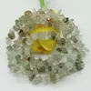 Pulsera de Piedra Cruda de Grava de Ágata Cristalina Desmagnetizada con Cuentas de Piedra Asimétrica Perforada Accesorios de Joyería DIY 5-8mm