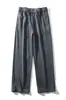 Pantalones deportivos casuales de punto para hombre, holgados, cintura elástica, tie-dye, transpirables 13421