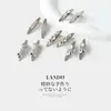 ¡Exquisito Mini Pasador de Plata! Pinza para el Cabello con Perlas y Pedrería en Forma de Perro, Versátil para Cabello Suelto y Flequillo, Pasador Metálico para Mujer