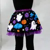 Exportación Transfronteriza de Ropa para Fiestas de Halloween Infantil para Niñas, Falda Tutú de Tul Estampada Temática de Halloween 22