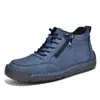 Botas Martin para Hombre de Gran Tamaño Transfronterizas de Amazon, Zapatos de Moda para Mamá, Botines Bajos Planos de Suela Suave, Zapatos Casuales para Parejas, Zapatos para Mujer