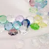 Cristal Millennium Rosa 10mm K9 Octogonal Fundo Pontiagudo Strass Super Brilhante Vidro Strass Decorações para Unhas Atacado