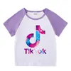 2026 Nueva Ropa Infantil Verano Camiseta de Manga Corta para Niños y Niñas, Camiseta Base Raglán, Camiseta de Media Manga para Bebé, Top Infantil