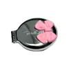 Peine Plegable Electroplateado Peine Plegable Portátil para Mujeres y Niños Cojín de Aire Bolsa de Aire Masajeador Capilar Espejo Peine Integrado