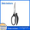 Atacado de fábrica tesouras de cozinha de aço inoxidável tesouras para ossos de frango tesouras multiuso tesouras para ossos de peixe e frango tesouras para matar peixe e carne