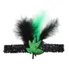 Festa de Máscaras Carnaval Novo Tiara de Paetês Acessórios de Cabelo Pena Tiara Fabricante Atacado