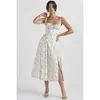 2024 Explosiones de Amazon Verano Comercio Exterior Temperamento de Oficina Color Sólido Moda Vestido de Tirantes de Gama Alta Vestido Mujer