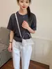 Bolso de Gama Alta con Lunares Verde Menta para Mujer Modelo Nuevo 2026 Bolso de Axila Bolso de Hombro Único Bolso Cruzado Versátil para Viajes al Trabajo Diseño de Nicho