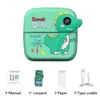 Nuevos productos transfronterizos: minicámara digital de dibujos animados para niños, cámara réflex pequeña, fotografiable e imprimible.