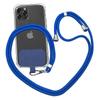 Cordão Transversal para Celular de 6mm, Transversal, Pode Ser Carregado nas Costas, Cordão de Poliéster Ajustável para Celular, Cordão para Celular com Cartão de Segurança Fixo