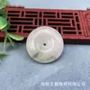 Colgante de Jade Tianshan Hebilla Ping An Candado Xiangyun Marca para Hombres y Mujeres Marca de Pan No Importa Buda Maitreya Guanyin Colgante de Hoja