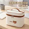 Bolsa de almuerzo aislada para el trabajo, con forro de papel de aluminio engrosado, tela resistente al calor, un asa, cierre de cremallera y propiedades impermeables y resistentes a las manchas