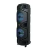 Venda Direta de Fábrica Alto-falante Portátil KTV Duplo de 8 Polegadas Fornecimento Exclusivo Transfronteiriço OEM Luz Ambiente RGB Fabricante Forte