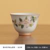 Mesa de Hielo Color Bajo Cubierta Camelia Pintado a Mano Cerámica Pastel Taza de Té Kung Fu Juego de Té Kung Fu Taza de Té Taza Yulan Hogar