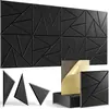 Paneles Acústicos de Fibra de Poliéster Transfronterizos, Decoración de Pared Autoadhesiva de Algodón Acústico, Paneles Insonorizados para Cines, Ktvs y Estudios de Grabación