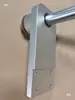 Colgador de material con resistencia ajustable, estante de fijación con placa tope de material, manguito para tubo de papel, portabobinas, estante de fricción, anillo tope para material de etiqueta, estante de recogida y descarga de material