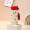 Taza Isotérmica Creativa y Fresca para Niñas, Taza de Bolsillo Mini Compacta de Alto Valor, Portátil con Asa para Beber Directamente