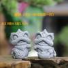 Imitação bluestone estilo chinês leão decoração sala de chá jardinagem flor bonsai Lucky Lion decoração presente criativo