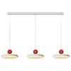 Lámpara de araña para restaurante estilo simple moderno minimalista atmosférica espectro completo tres cabezas disco Guangdong Zhongshan Lámparas