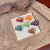 Fruta fresca colorida niños adulto mini pinza pinza de acetato sandía mini clip para flequillo trenzado