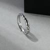 Anillo para Hombre Trendy ins Nicho Anillo Individual Hip-Hop Dedo Índice Abertura Ajustable Distintivo Anillo para Hombre