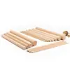Palo redondo de madera de haya diámetro 3-50 mm multiespecificación DIY decoración hecha a mano palo redondo palo de madera maciza fina tira de haya