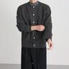 Casaco Cardigan MYQ masculino primavera e outono estilo coreano alta qualidade solto peça externa top suéter manga longa