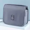 Bolsa de Maquillaje de Gran Capacidad con Separación Seca y Húmeda para Viaje, Bolsa con Gancho al por Mayor, Neceser de Viaje Estilo Coreano para Hombres y Mujeres