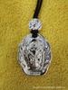 Colgante Buda Natal Santo Patrón Ocho para Hombres y Mujeres Retro Plata y Blanco Collar Doce Zodíaco Ventas Directas de Fábrica Moda
