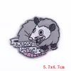Nuevo de fábrica parche de animal de dibujos animados Zorro para tela bordado por computadora DIY ropa para niños con parche adhesivo venta al por mayor