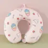 Almohada de Viaje en Forma de U para el Cuello, Almohada Portátil para Avión, Reposacabezas para el Cuello de Coche, para Dormir en Viajes Largos, Almohada Cervical en Forma de U para Trenes de Alta Velocidad