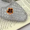 Coreia do Sul Mesmo Estilo Flor de Lantejoula Flor de Sapato Brilho Diamante Miçanga Feita à Mão Estilo Coreano Doce Alto Senso Flor Decorativa para Sapato Joia de Sapato