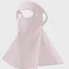 Mascarilla Facial de Sol de Cara Completa Nueva de Verano, Protección Transpirable para Cuello y Frente, Máscara Anti-UV sin Costuras de una Sola Pieza para Mujeres