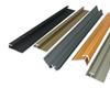 Placa UV de 3 cm Aleación de Aluminio Forma de I Chapa de Madera Tira de Borde Panel de Pared Tira de Cierre Tira Decorativa Placa UV de 3 mm Forma de I